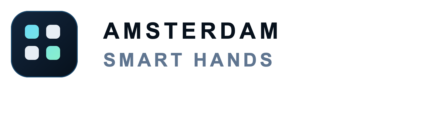 Logo van sponsor Amsterdam Smart Hands